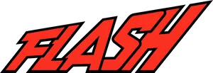 The_ Flash_ Logo_ Red_and_ Black PNG image