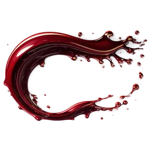 The Fluid Of Existence: Blood Effect Vector PNG Cgl