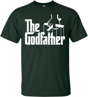 The Godfather Movie Logo T Shirt PNG image