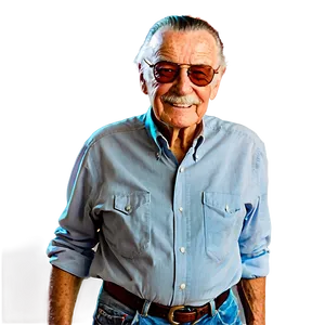 The Incredible Stan Lee Creator PNG Hoc97 PNG
