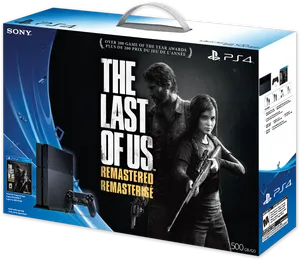 The Lastof Us P S4 Bundle Box PNG image