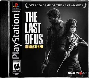 The Lastof Us Remastered P S4 Cover PNG image