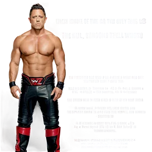 The Miz Red Carpet Look Png 06202024 PNG image