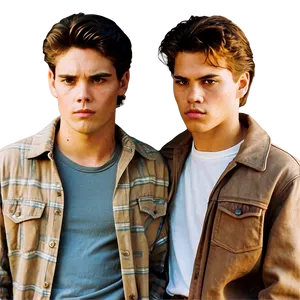 The Outsiders 80s Nostalgia Png 06242024 PNG image