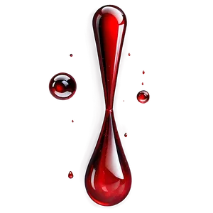The Red Elixir: Blood Drop PNG Ubs65