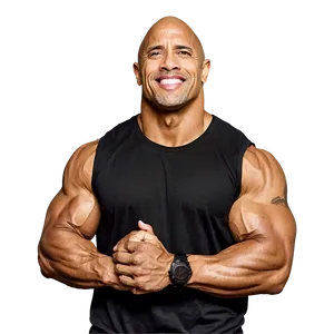The Rock Bodybuilder PNG 81