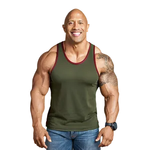 The Rock Casual Look PNG Ula31 PNG