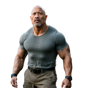 The Rock In Action Scene PNG Jqh47 PNG