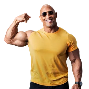 The Rock In Casual Wear PNG Ajo49 PNG