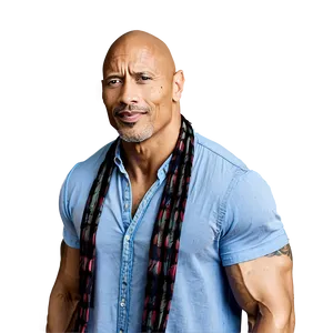 The Rock In Casual Wear PNG Wrc73 PNG