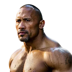 The Rock Movie Star PNG 05232024
