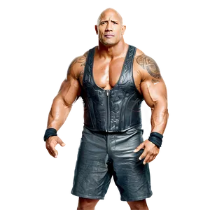 The Rock Wrestler PNG 05232024