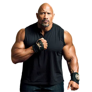 The Rock Wwe Champion PNG Gwd28 PNG