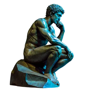 The Thinker Timeless Appeal Png Xjw PNG image