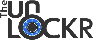 The Unlockr Logowith Stopwatch PNG image