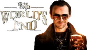 The Worlds End Movie Promotional Image PNG image