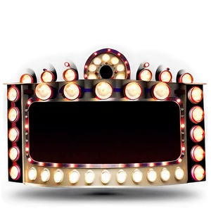 Theater Marquee Sign Png 69 PNG image