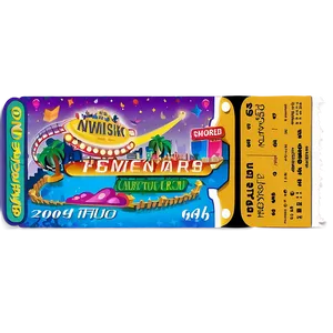 Theme Park Ticket Png Pxr PNG image