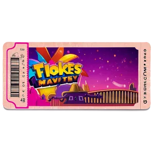 Theme Park Ticket Png Wvw PNG image