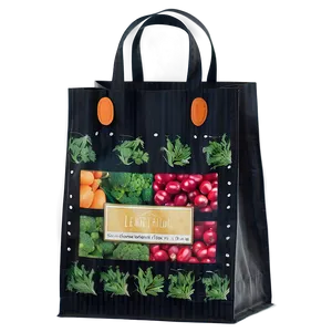 Themed Grocery Bag PNG 06132024