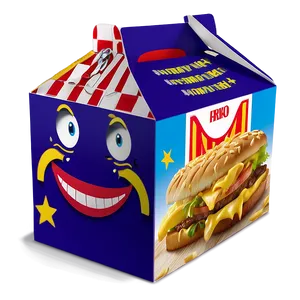 Themed Happy Meal Box Design Png 63 PNG image