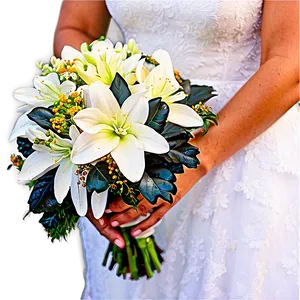 Themed Wedding Bouquets PNG 61