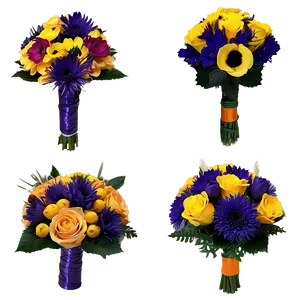 Themed Wedding Bouquets PNG 83