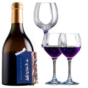 Themed Wine Glasses Collection PNG 06212024