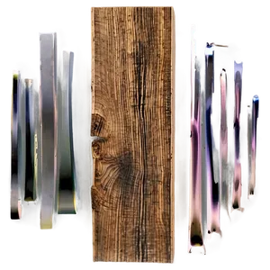 Thermal Treated Wood Board PNG Bpq