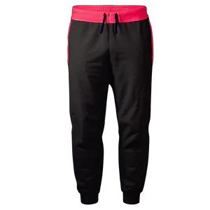 Thick Black Sweatpants Png Jri7 PNG image