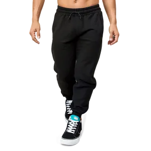 Thick Black Sweatpants Png Ltq PNG image