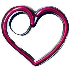 Thick Heart Outline PNG Txc