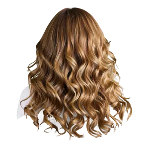Thick Wavy Hair PNG 99