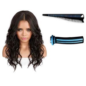 Thick Wavy Hair Png Igm PNG image