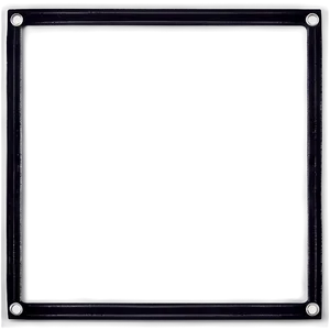 Thin Black Border For Photos PNG Owg