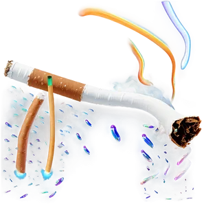 Thin Cigarette Smoke PNG 32