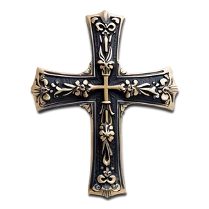 Thin Cross And Bible PNG 06292024