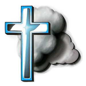 Thin Cross In Clouds PNG Noe54 PNG