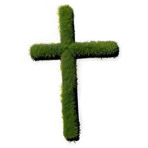 Thin Cross In Nature PNG 06292024