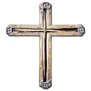 Thin Cross On Hill PNG Wsj76