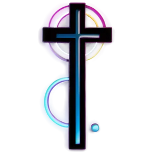 Thin Cross Sketch Png 74 PNG image