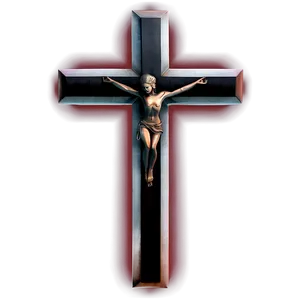 Thin Cross With Shadow Effect PNG 52 PNG