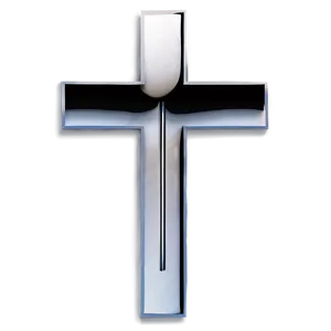 Thin Cross With Shadow Effect PNG 94 PNG