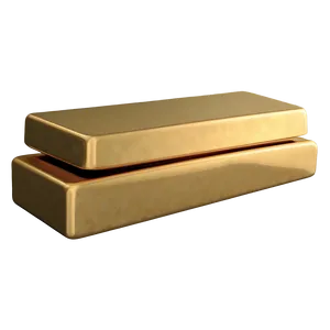 Thin Gold Rectangle Png 06272024 PNG image