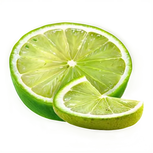 Thin Lime Slice Png 06132024 PNG image