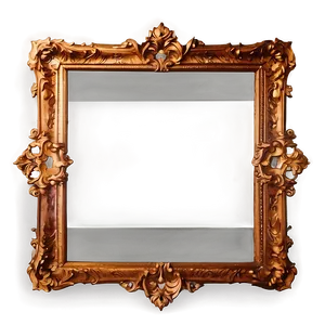 Thin Ornate Frame PNG Ggv
