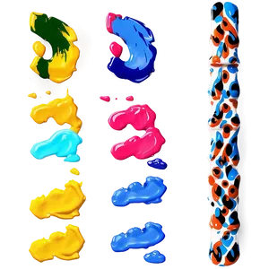 Thin Paint Streak PNG 83