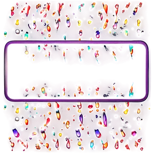 Thin Purple Minimalist Border PNG 06262024 PNG