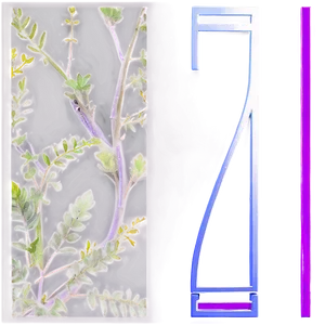 Thin Purple Minimalist Border PNG Iry83 PNG