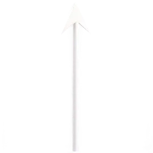 Thin White Arrow Png Oty PNG image